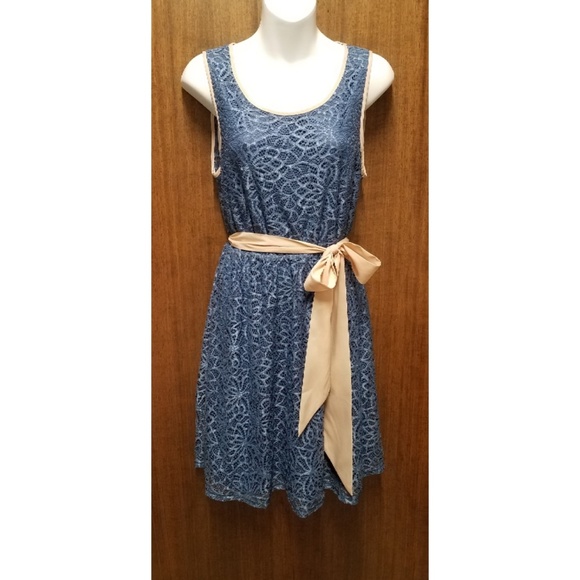 A'reve Open Back Lace Sleeveless Dress - Picture 3 of 8